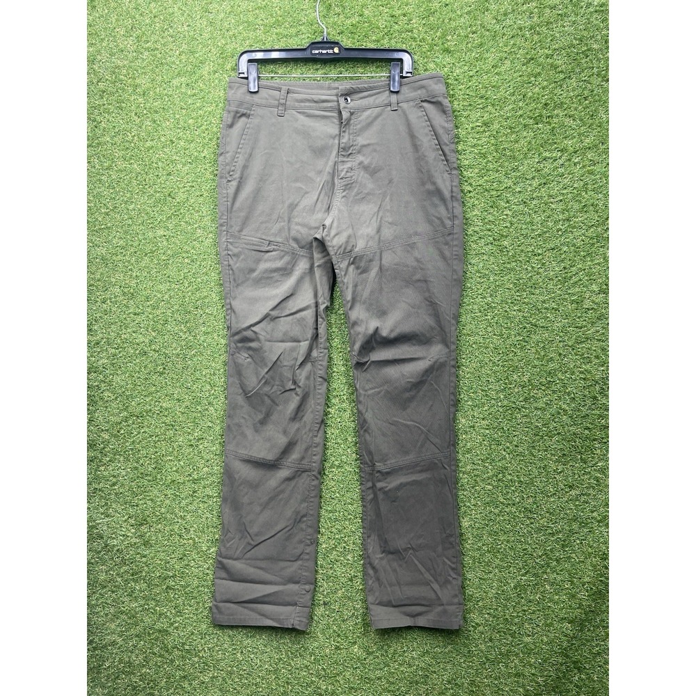 Mountain Hardwear Double Knee Pants Mens 34x32 Utility Workwear Gorpcore Brown
